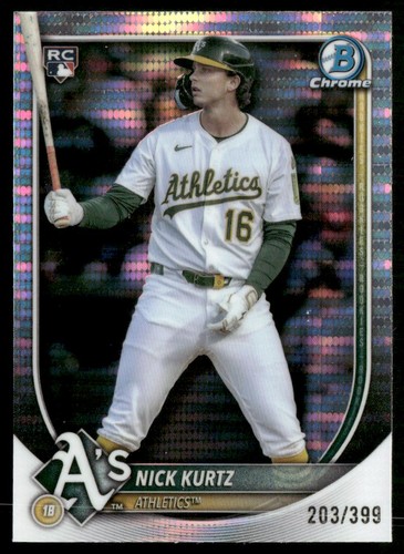 Nick kurtz 2025 bowman chrome - kurtz,