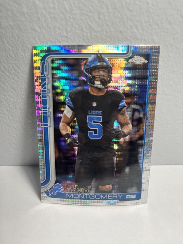 David montgomery 2025 topps - david,