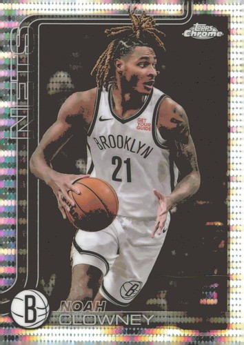 2025 topps chrome 23 noah - topps,