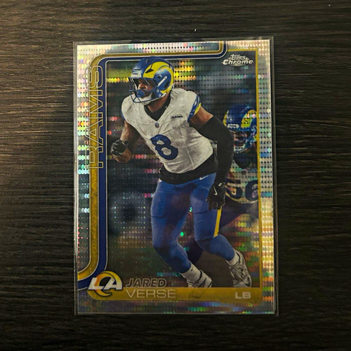 Topps chrome 2025 jared verse - chrome,