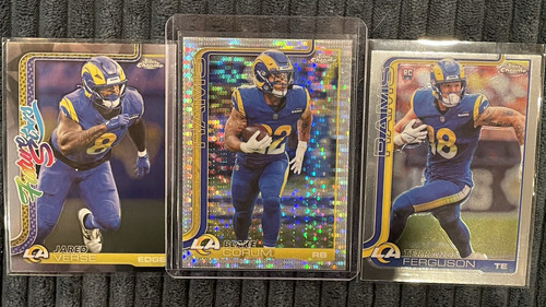 2025 topps chrome - chrome, football